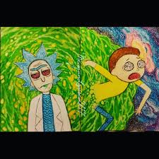 Последние твиты от rick and morty (@rickandmorty). Trippy Rick And Morty Posted By John Walker