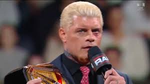 Cody Rhodes Addressing John Cena
