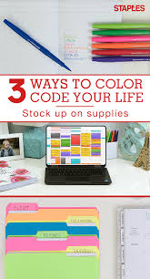 Color Helps Us Remember And Let S Face It We Could All Use A Little Help In The Memory Department Bring Color Coding Color Coding Planner Paper Organization