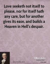 William Blake Quotes On Love Quotesgram