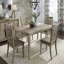 Constructed of high impact polyethylene, this round white table will not crack, chip, or peel, and it is stronger, lighter, and more durable than wood. Sun Valley 60 Inch Rectangular Dining Room Set By Liberty Furniture Furniturepick