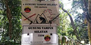 Tidak ditemukannya jerat di jalur. R U N N I N G Gunung Tampin Tampin Negeri Sembilan