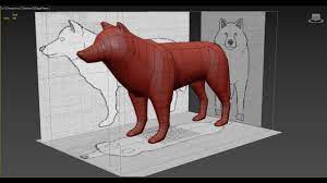 Autodesk 3ds Max Dog Modeling Low Poly Youtube
