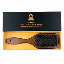 Not only does its flat, wide, rectangular surface allow the brush to move with your control but it also provides exceptionally smooth results without breaking the natural pattern. Boar Bristle Hair Brush Paddle Natural 100 Wooden Handle Healthy Styling Brushes For Sale Online Ebay