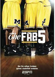 Espn Films 30 For 30 The Fab Five Dvd Size One Size In 2021 Fab Five Michigan Wolverines Basketball Basketball Games For Kids