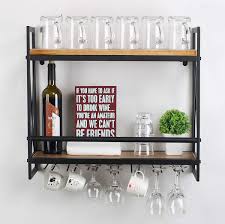 We did not find results for: Mbqq Rustic Wall Mounted Wine Racks With 5 Stem Glass Holder 23 6in Industrial Metal Hanging Wine Rack 2 Tiers Wood Shelf Floating Shelves Home Room Living Room Kitchen Decor Display Rack Amazon In Home Kitchen