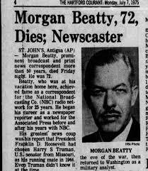 Morgan Beatty Obituary, part 1