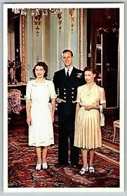 Queen Elizabeth II w/ Prince Philip & Princess Margaret