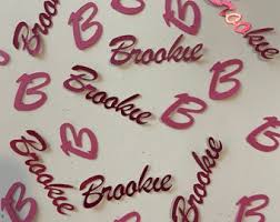 13th Birthday Glitter Confetti: Custom Party Decorations