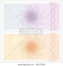 Maybe you would like to learn more about one of these? Gift Certificate Voucher Coupon Template Layout With Guilloche Pattern Watermarks Border Background For Banknote Money Design Currency Note Check Cheque Ticket Reward Vector Poster Id 48107036