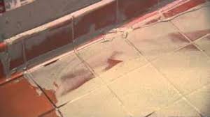 Next, use a foam paint brush to apply one coat of liquid grout sealer to the grout lines, taking care to cover the grout joints. Overview Ceg Lite 100 Solids Epoxy Grout Youtube
