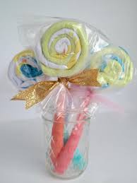 Steps For Making Adorable Baby Washcloth Lollipop Baby Shower Gifts Hgtv