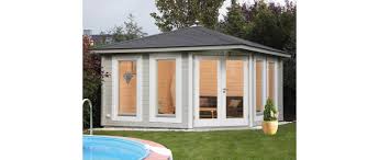 W Finnhaus Holz Gartenhaus Katrin 44 C Re Ds Grun Haube Schw Bxt 395 X 395 Cm Kaufen Bei Obi Gartenhaus Gartenhaus Holz Haus