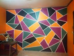 Rumah dengan pemilihan cat yang tepat tentu akan memperlihatkan hasil sesuai. 78 Gambar Dinding Cat Geometric Kekinian Gambar Pixabay