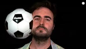 Dan Gruchy of The Slow Mo Guys Takes a Water-Filled Soccer Ball to the Face  at 28,000 FPS