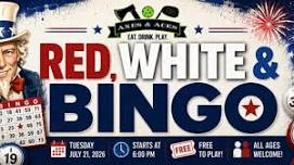 Red, White, and BINGO at Axes & Aces