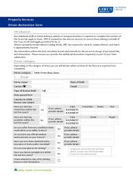 bonus declaration in resume for fresh graduates. Driver Declaration Form 2 Free Templates In Pdf Word Excel Download