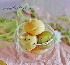 Korean Mochi Qq Bread With Glutinous Rice Flour Tapioca Starch Milk Powder Salt Vegetable Oil Egg Water Black Sesame Seed Che Mochi Food Asian Desserts