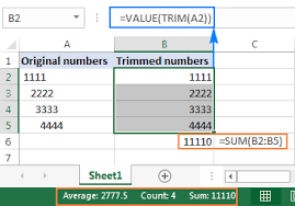 First, find out the code number of the character. Excel Trim Function Quick Way To Remove Extra Spaces