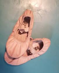 Girls Balera Pink Ballet Shoes Leather Upper Toddler Little