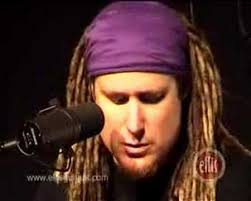 lap steel guitar players Andrew winton with foot percussion