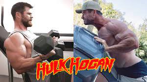 Chris hemsworth teases hulk hogan transformation, says preparing will be 'insanely physical'. Chris Hemsworth Bulking Up For Hulk Hogan Movie Youtube