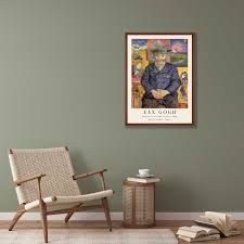 Estampe « Père Tanguy » de Van Gogh : affiche dexposition de musée - Etsy  France