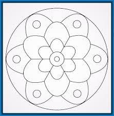 Sólo debes dejar que tu creatividad te guíe y tendrás una caratula con colores únicos. Faciles Bonitas Mandalas Para Dibujar Novocom Top