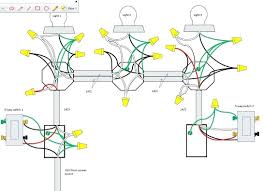 On this page are several wiring diagrams that can be used to map 3 way lighting circuits depending on the location. Hh 2134 Wiring Diagram For 3 Way Switch With Lights Schematic Wiring