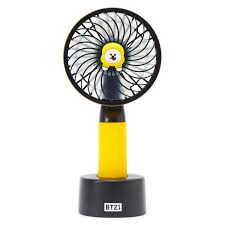 Bt21 Official Bts Merchandise Line Friends Chimmy Character Mini Handheld Personal Portable Fan Designed Bangt Portable Fan Small Portable Fan Hand Held Fan