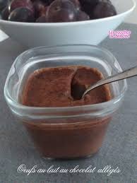 Oeufs Au Lait Au Chocolat Ou A La Vanille Alleges Les Recettes De Ninette Chocolat Au Lait Oeufs Au Lait Chocolat