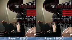 A higher version of emmc allows faster memory interfaces, having a positive effect on the performance of a device. Amd Ryzen 5 3500u Vega 8 Vs Ryzen 7 2700u Vega 10 In 6 Games Benchmark Comparison Youtube