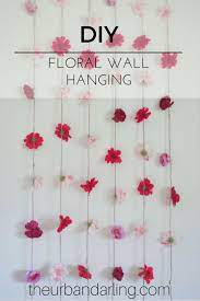Check out our flower wall hanging selection for the very best in unique or custom, handmade pieces from our wall hangings shops. Flower Wall Hanging Diy Hanging Flower Wall Diy Flower Wall Wall Hanging Diy
