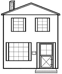 Download and print these school house coloring pages for free. Free Printable House Coloring Pages For Kids