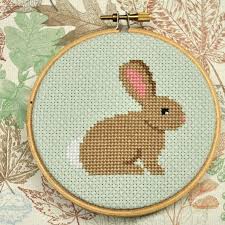 Artecy cross stitch has another new website for the fantastic new craft of pixelhobby we can convert most of our cross stitch patterns over to pixelhobby format, best of all it takes you much less time to complete pixelhobby than cross stitch and there is no counting, or threading needles involved. Bunny Cross Stitch Pattern Instant Download Etsy Diy Cross Stitch Cross Stitch Animals Cross Stitch Patterns