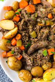 Best slow cooker roast beef and gravy. Easy Slow Cooker Pot Roast Whole30 Paleo The Healthy Consultant
