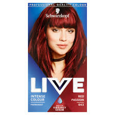Schwarzkopf Live Intense Colour Red Passion 043 Permanent Hair Dye