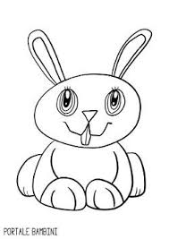 Disegni Di Conigli E Coniglietti Da Colorare Portale Bambini Coniglietti Disegni Coniglio