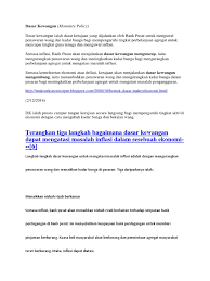 Ratings 100% (1) 1 out of 1 people found this document helpful. Dasar Kewangan