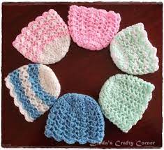 Linda S Crafty Corner Lisha Baby Hat Crochet Baby Hat Patterns Crochet Baby Patterns Crochet Hat Pattern