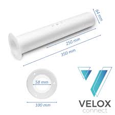The lg axsva1 26 in. Velox Wall Duct For Air Conditioners 64mm 350mm