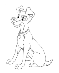 Printable lady and the tramp coloring pages. Lady And The Tramp Coloring Pages Best Coloring Pages For Kids
