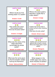 Many were content with the life they lived and items they had, while others were attempting to construct boats to. Ks1 2 Set Of 32 Quiz Questions About Medieval Castles Teaching Resources