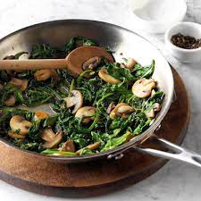 Mushroom And Spinach Saute Recipe: How To Make It