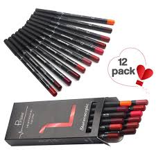 12pcs Lot Set 12 Colors Lip Liner Pencil Waterproof Non Marking Matt Velvet Lipstick Pen Read More Reviews Of The Pr Lip Liner Set Best Lip Liners Lip Liner