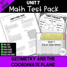 Unit 7 study guide all test questions are derived from the key terms list and the questions on this study guide. 5th Grade Unit 7 Math Test Pack Paper Terry S Teaching Tidbits