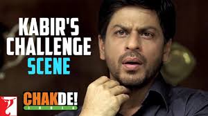 Check spelling or type a new query. Kabir S Challenge Scene Chak De India Shah Rukh Khan Shimit Amin Youtube