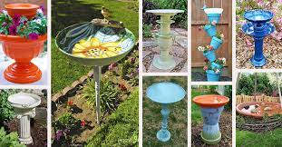 Hammer the dowels into the ground and level them. 24 Best Diy Bird Bath Ideas And Designs For 2021