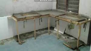 Terbuat dari besi & kayu. Inilah Rahasia Cara Membuat Meja Dapur Cor Desain Minimalis Youtube