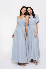 Affordable Bridesmaids Dresses And Separates So Cute Your Girls Will Actually Wear Them Again Dusty Blue Bridesmaid Dresses Affordable Bridesmaid Dresses Different Bridesmaid Dresses